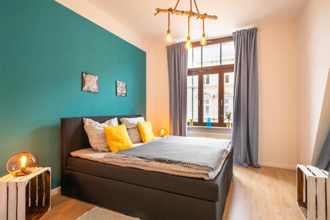 Blue Chili 18 Zentrales City-Apartment Am Hasselbachplatz, 4 Personen Магдебург Екстериор снимка