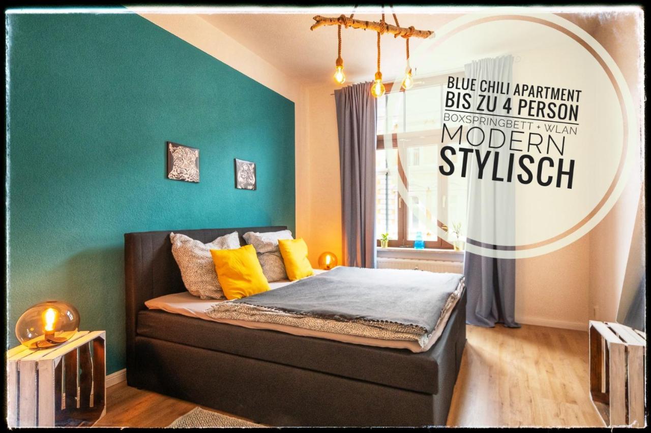 Blue Chili 18 Zentrales City-Apartment Am Hasselbachplatz, 4 Personen Магдебург Екстериор снимка